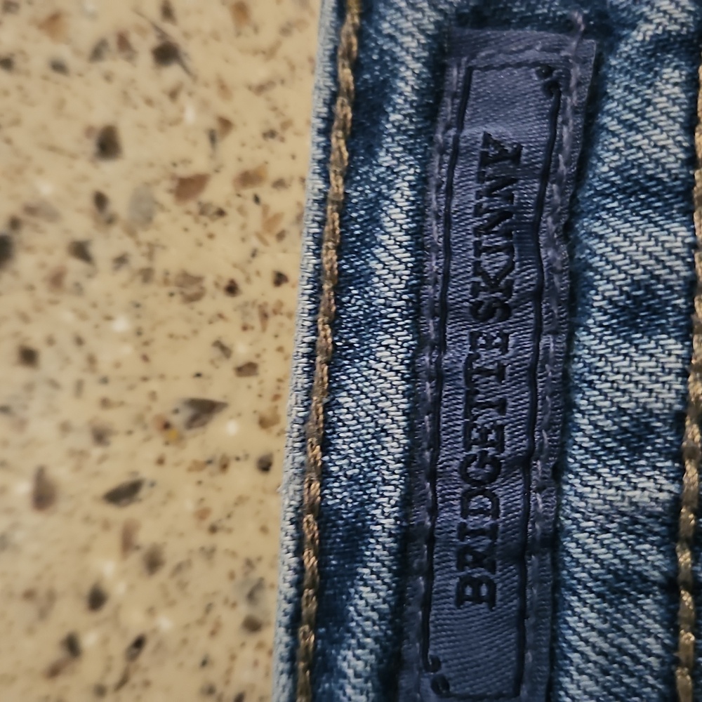 LIKE NEW "LUCKY BRAND" Woven 1990s Patch Detailed Jeans! 8/29 - Picture 10 of 10